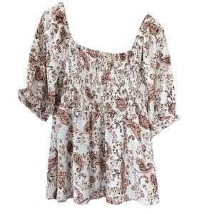 Melloday Paisley Print Size Small